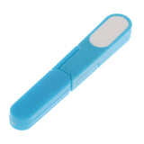 Max Mini Sewing Scissors Yarn Small Snips Trimming Nipper Plastic Handle Blue