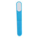 Max Mini Sewing Scissors Yarn Small Snips Trimming Nipper Plastic Handle Blue