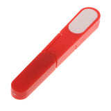 Max Mini Sewing Scissors Yarn Small Snips Trimming Nipper Plastic Handle Red