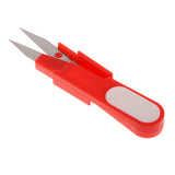 Max Mini Sewing Scissors Yarn Small Snips Trimming Nipper Plastic Handle Red