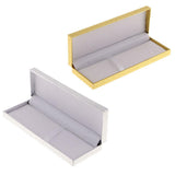 Max Metal Signature Pen Box Fountain Pen Case Pen Gift Box for Ballpoints Golden