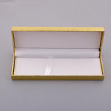 Max Metal Signature Pen Box Fountain Pen Case Pen Gift Box for Ballpoints Golden