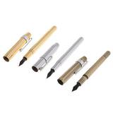 Max Fountain Ink Pen Nib Pen Calligraphy Office School Stationery  golden
