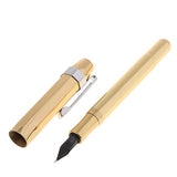 Max Fountain Ink Pen Nib Pen Calligraphy Office School Stationery  golden