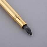 Max Fountain Ink Pen Nib Pen Calligraphy Office School Stationery  golden
