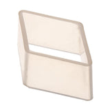 Maxbell Rhombus Shaped Plastic Candle Mold for DIY Crafts Making Supplies, Great Tools for Handmade Project, Transparent Candles Mould