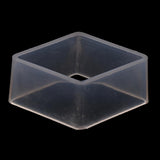 Maxbell Rhombus Shaped Plastic Candle Mold for DIY Crafts Making Supplies, Great Tools for Handmade Project, Transparent Candles Mould