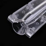 Maxbell 1 Piece Thin Taper Plastic Candle Mold for DIY Crafts Making Supplies, Great Tools for Handmade Project, Transparent Candles Making Mould