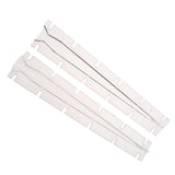 Maxbell 1 Piece Thin Taper Plastic Candle Mold for DIY Crafts Making Supplies, Great Tools for Handmade Project, Transparent Candles Making Mould