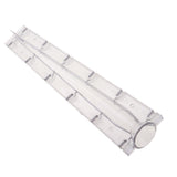 Maxbell 1 Piece Thin Taper Plastic Candle Mold for DIY Crafts Making Supplies, Great Tools for Handmade Project, Transparent Candles Making Mould