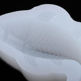 Maxbell 1Pcs Creative Fish Shaped Mold Silicone Mold for Cake Topper Fondant Decor