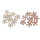 Maxbell Alloy Daisy Pearl Hair Decoration Bridal Women Wedding Party Decor Gold