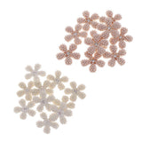 Maxbell Alloy Daisy Pearl Hair Decoration Bridal Women Wedding Party Decor Gold