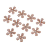 Maxbell Alloy Daisy Pearl Hair Decoration Bridal Women Wedding Party Decor Gold