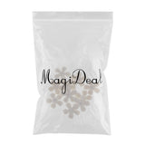 Maxbell Alloy Daisy Pearl Hair Decoration Bridal Women Wedding Party Decor Silver