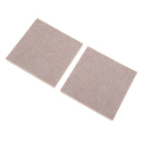 Maxbell 2x Square Felt Pad Chair Pads Furniture Laminate Wood Floor Protectors 85mm