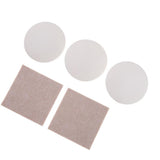 Maxbell 2x Square Felt Pad Chair Pads Furniture Laminate Wood Floor Protectors 85mm