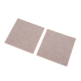 Maxbell 2x Square Felt Pad Chair Pads Furniture Laminate Wood Floor Protectors 85mm