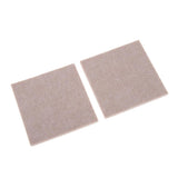 Maxbell 2x Square Felt Pad Chair Pads Furniture Laminate Wood Floor Protectors 85mm