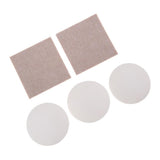 Maxbell 2x Square Felt Pad Chair Pads Furniture Laminate Wood Floor Protectors 85mm