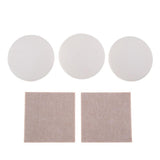 Maxbell 2x Square Felt Pad Chair Pads Furniture Laminate Wood Floor Protectors 85mm