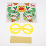 Maxbell Cartoon Glasses Decoration for Kids Novelty Costume Party Supplies Kit B090