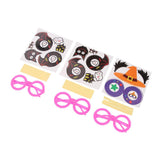 Maxbell Cartoon Glasses Decoration for Kids Novelty Costume Party Supplies Kit B090