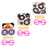 Maxbell Cartoon Glasses Decoration for Kids Novelty Costume Party Supplies Kit B090