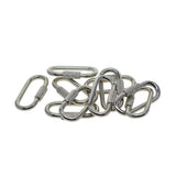 Maxbell 10pcs Lock Carabiner Fastener Hook Outdoor Sport Climbing Hiking Tools