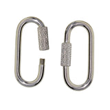 Maxbell 10pcs Lock Carabiner Fastener Hook Outdoor Sport Climbing Hiking Tools