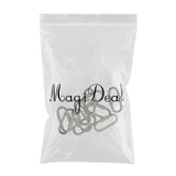 Maxbell 10pcs Lock Carabiner Fastener Hook Outdoor Sport Climbing Hiking Tools