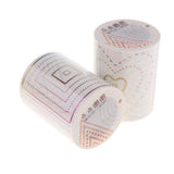 Maxbell Set of 2 Rolls Paper Tape self adhesive paper stickers scrapbooking tape B