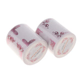 Maxbell Set of 2 Rolls Paper Tape self adhesive paper stickers scrapbooking tape C
