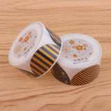 Maxbell Set of 2 Rolls Paper Tape self adhesive paper stickers scrapbooking tape F