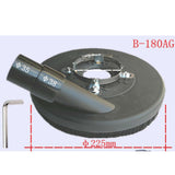 Max Dust Extractor Surface Grinding Vacuum Dust Shroud for Angle Grinder 7-inch