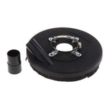 Max Dust Extractor Surface Grinding Vacuum Dust Shroud for Angle Grinder 7-inch
