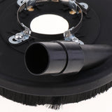 Max Dust Extractor Surface Grinding Vacuum Dust Shroud for Angle Grinder 7-inch