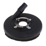 Max Dust Extractor Surface Grinding Vacuum Dust Shroud for Angle Grinder 7-inch