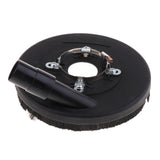 Max Dust Extractor Surface Grinding Vacuum Dust Shroud for Angle Grinder 7-inch