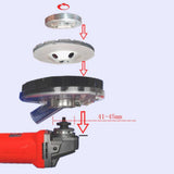 Max Dust Extractor Surface Grinding Vacuum Dust Shroud for Angle Grinder