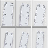Maxbell 5 Folding Fan Shape Architects Scale Ruler For Graphics Multi Ratio Scale