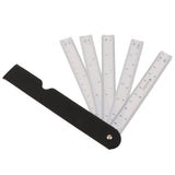 Maxbell 5 Folding Fan Shape Architects Scale Ruler For Graphics Multi Ratio Scale
