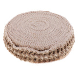Maxbell 10 Meters Natural Rustic Jute Burlap Hessian Ribbon for Wedding 4cm Wide