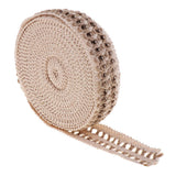 Maxbell 10 Meters Natural Rustic Jute Burlap Hessian Ribbon for Wedding 4cm Wide