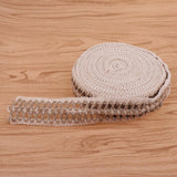 Maxbell 10 Meters Natural Rustic Jute Burlap Hessian Ribbon for Wedding 4cm Wide