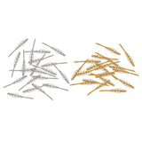 Max Fashion Metal Flower Piece Hairpin Hair Accessories Golden