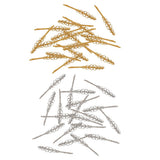 Max Fashion Metal Flower Piece Hairpin Hair Accessories Golden