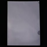 Max 10Pcs Transparent L-Type Plastic File Bag Paper Protector Sleeves 310x220mm