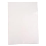 Max 10Pcs Transparent L-Type Plastic File Bag Paper Protector Sleeves 310x220mm