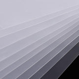Max 10Pcs Transparent L-Type Plastic File Bag Paper Protector Sleeves 310x220mm